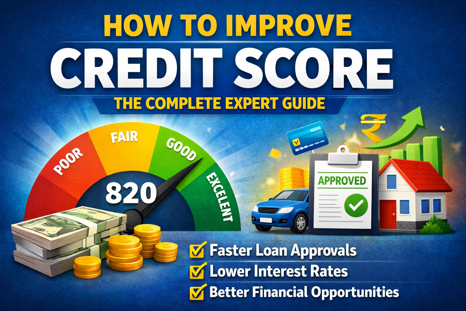 Improve Credit Score: Complete Guide to Increase Your Credit Score Fast